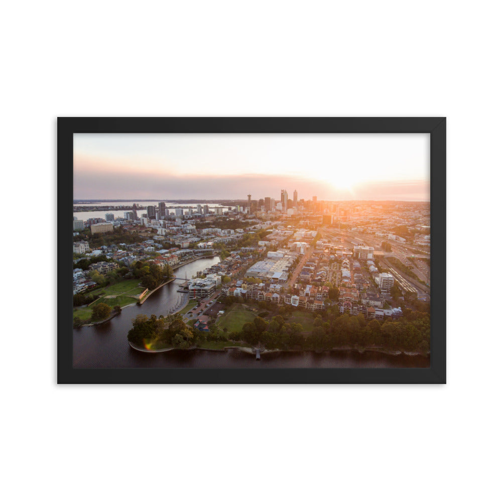 Down by the River - Perth Skyline